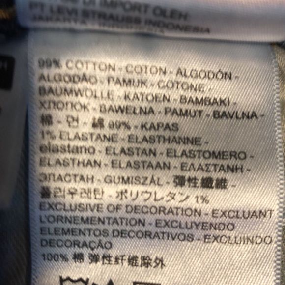 Levis 511 Jeans waist 29/34 length red logo on pocket - Picture 5 of 16